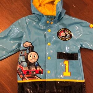 Thomas Friends Jackets Coats Thomas The Train Raincoat And Boots Poshmark